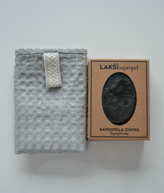 Gift set “Soap and linen waffle towel”